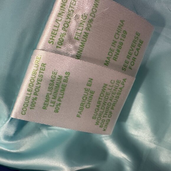 LILLY PULITZER IKAT PRINT PUFFER VEST MEDIUM NWOT - Picture 7 of 9